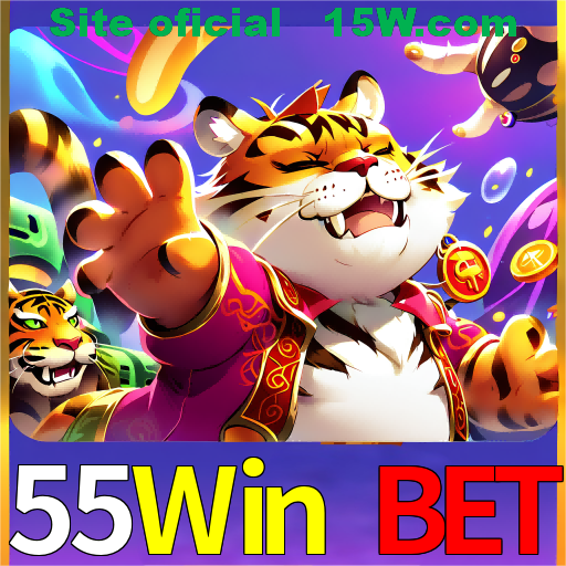 Imagem promocional da 55Win Bet mostrando a plataforma e suas vantagens